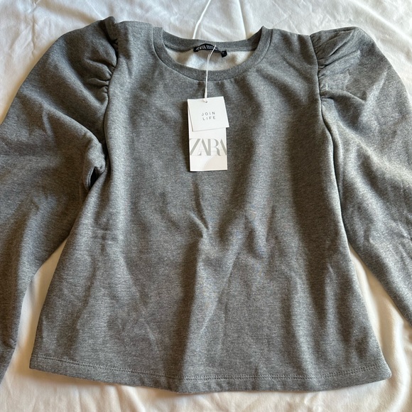 ZARA grey sweater NWT - Picture 1 of 6